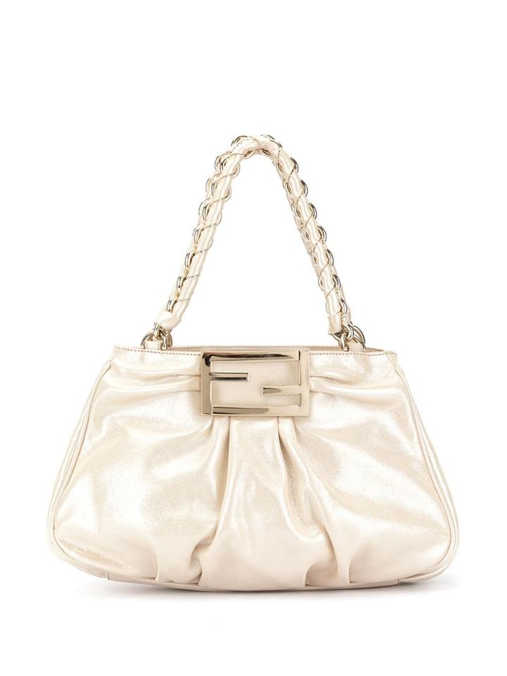 Fendi Pre-owned Mia Chain Shoulder Bag - Gold