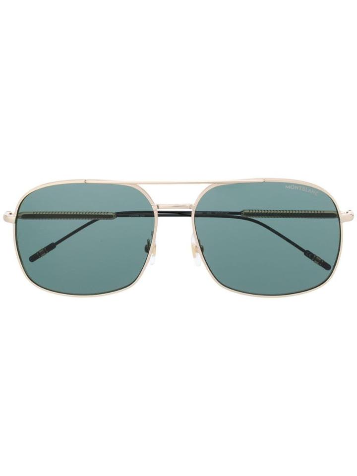 Montblanc Aviator Sunglasses - Metallic