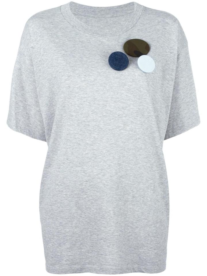 Mm6 Maison Margiela Pin T-shirt - Grey
