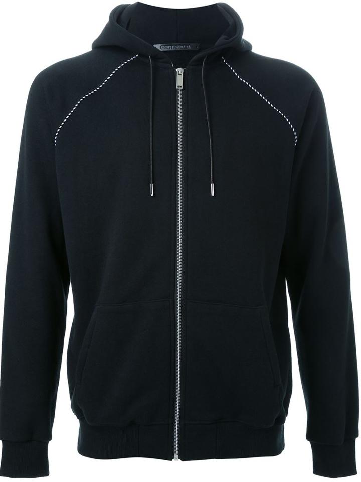 Christian Dada Contrast Stitching Hoodie