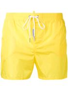 Dsquared2 - Classic Swim Shorts - Men - Polyamide - 52, Yellow/orange, Polyamide