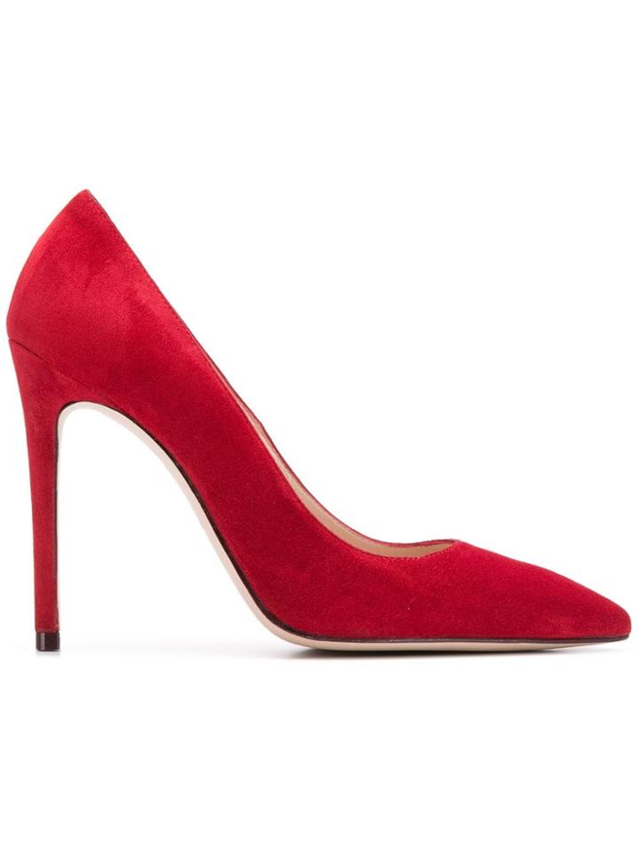 Stuart Weitzman High Heel Pumps - Red