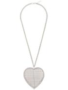Givenchy Heart Pendant Necklace - Metallic