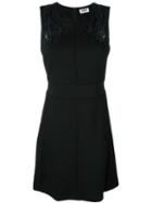 Sonia By Sonia Rykiel Embroidered Lace Panel Detail Dress