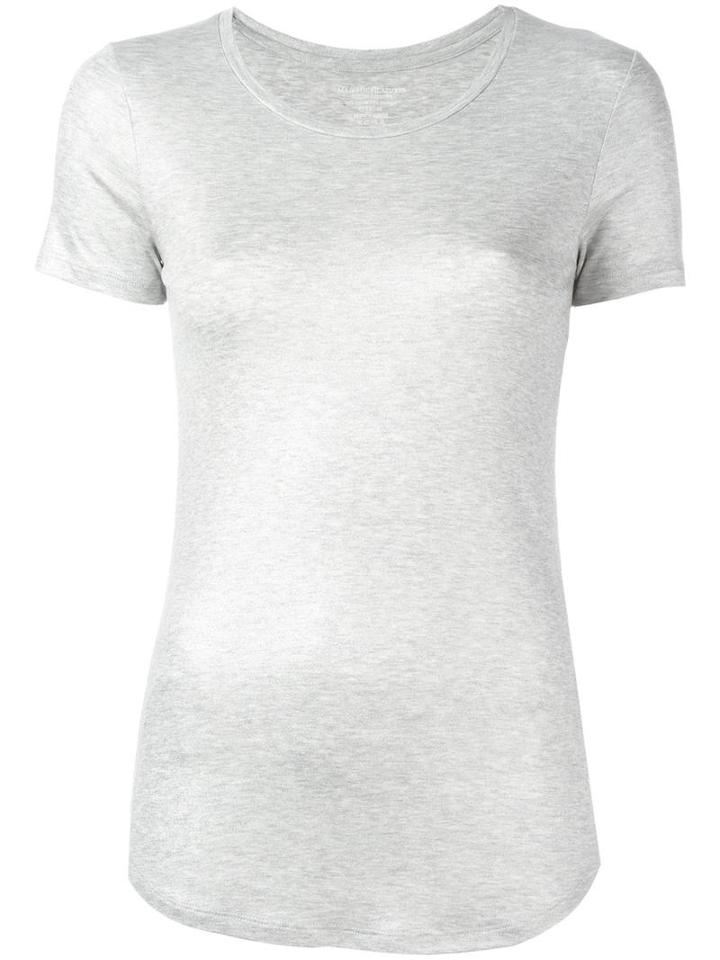 Majestic Filatures Metallic T-shirt, Women's, Size: I, Grey, Viscose/spandex/elastane