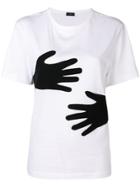 Joseph Embroidered Hands T-shirt - White