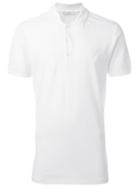 Versace Collection Classic Polo Shirt, Men's, Size: Medium, White, Cotton