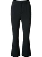 Opening Ceremony 'william' Trousers, Women's, Size: 4, Black, Cotton/nylon/spandex/elastane