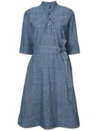 A.p.c. Belted Dress - Blue