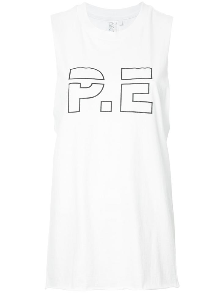 P.e Nation Base Load Tank Top - White