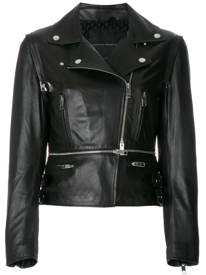Ermanno Scervino Sleeveless Jacket - Black