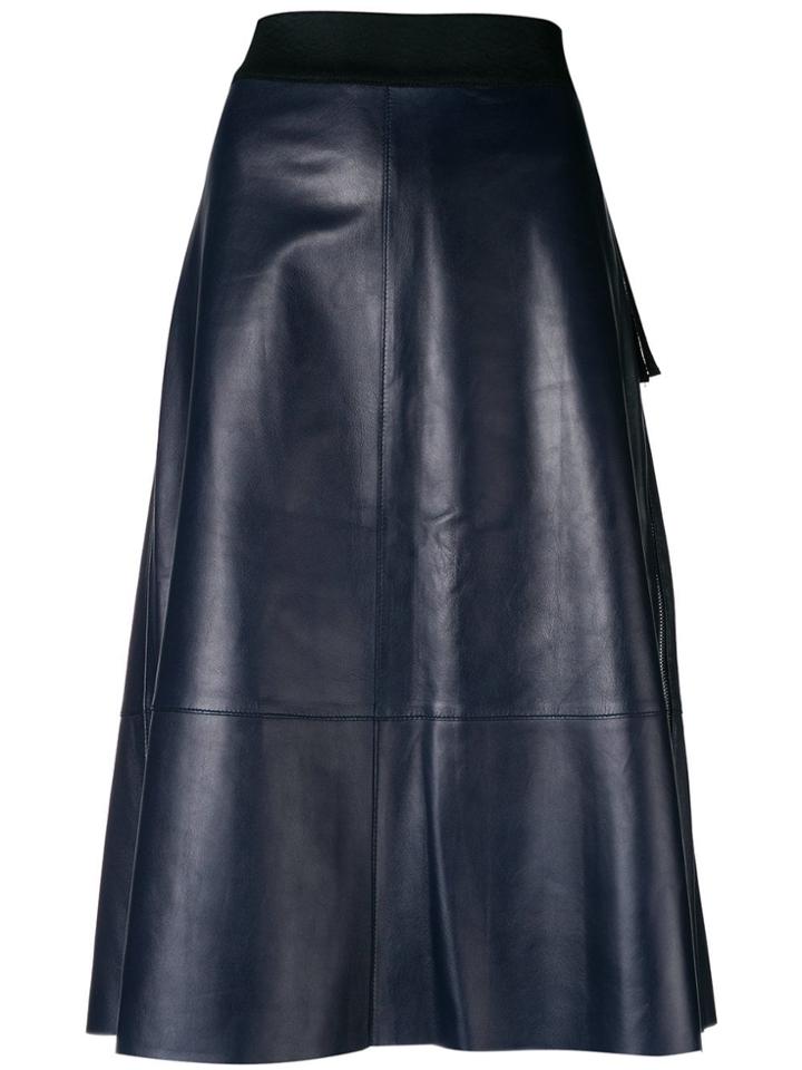 Sport Max Code Midi A-line Skirt - Blue