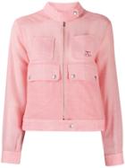 Courrèges Cropped Jacket - Pink