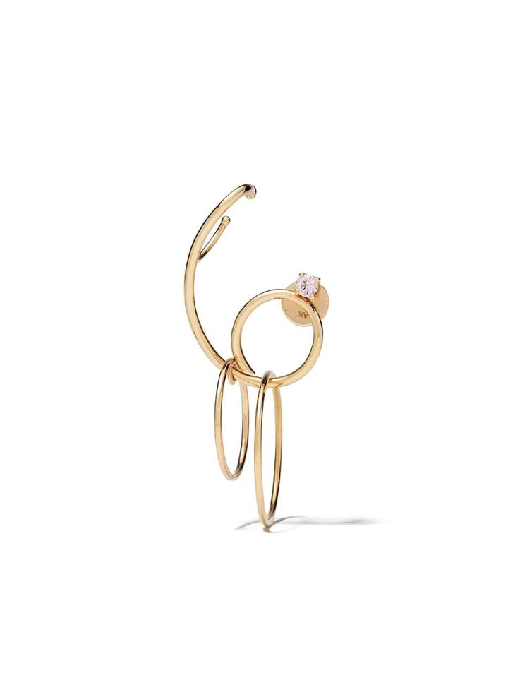 Ana Khouri 18kt Yellow Gold Camille Sapphire Earring