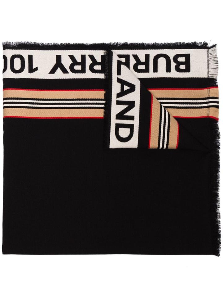 Burberry 100% England Scarf - Black
