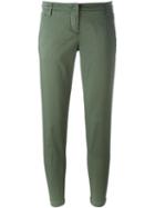 Jacob Cohen Brigitte Trousers, Women's, Size: 25, Green, Cotton/lyocell/spandex/elastane