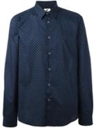 Ps By Paul Smith Dotted Print Shirt, Men's, Size: Small, Blue, Cotton