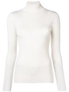 Toteme Roll Neck Sweater - White