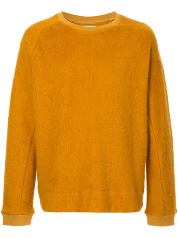 Fanmail Plush Longsleeved T-shirt - Yellow & Orange