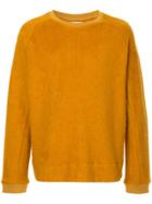 Fanmail Plush Longsleeved T-shirt - Yellow & Orange