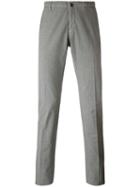 Incotex - Creased Skinny Trousers - Men - Cotton/spandex/elastane - 50, Blue, Cotton/spandex/elastane