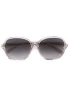 Saint Laurent Eyewear Round Frame Sunglasses - Pink & Purple