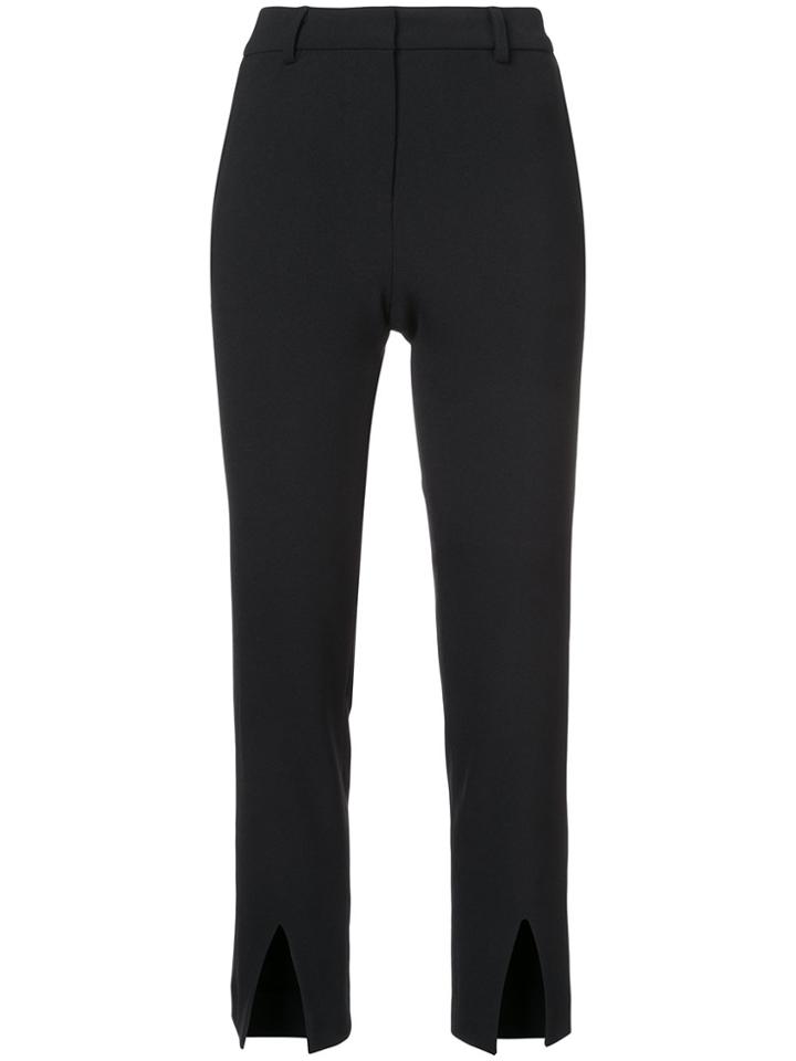 Zac Zac Posen Sasha Slit Cuff Trousers - Black
