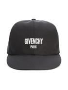 Givenchy - Paris Logo Cap - Men - Cotton/polyamide/polyurethane - One Size, Black, Cotton/polyamide/polyurethane