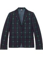Gucci Check Bees Fabric Jacket - Multicolour