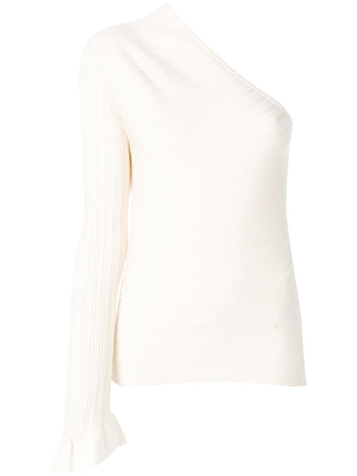 Esteban Cortazar One-sleeve Jumper - Nude & Neutrals