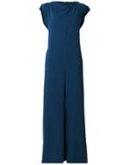 Mm6 Maison Margiela Wide-leg Jumpsuit - Blue