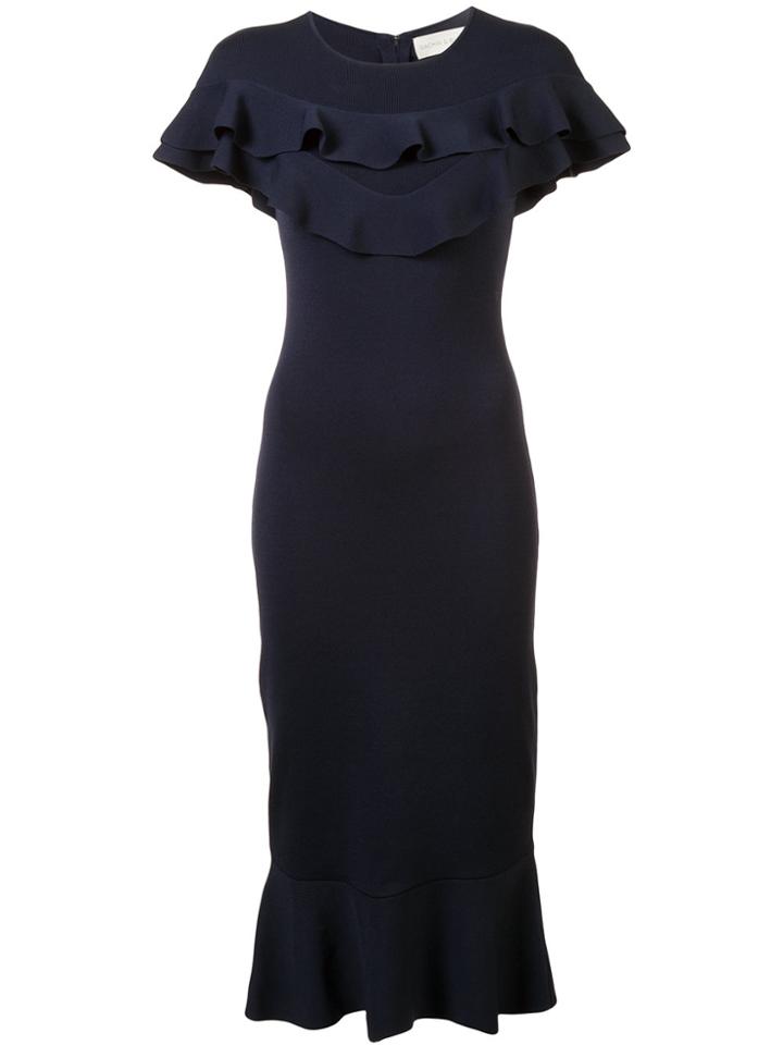 Sachin & Babi Natalie Fitted Dress - Blue