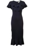 Sachin & Babi Natalie Fitted Dress - Blue