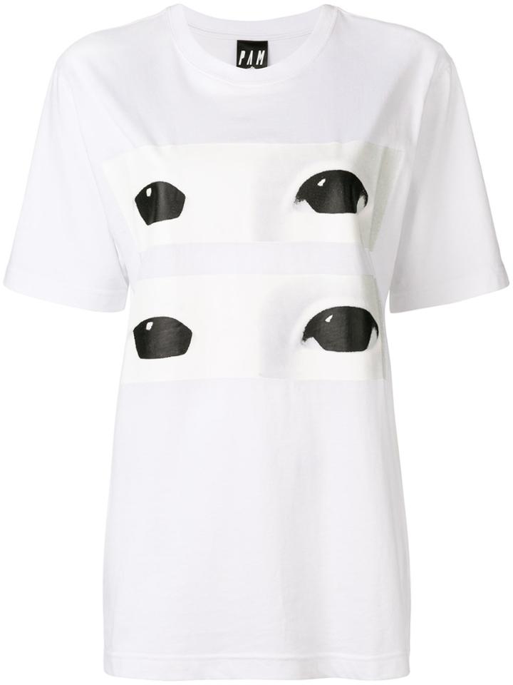 P.a.m. Eyes Print T-shirt - White