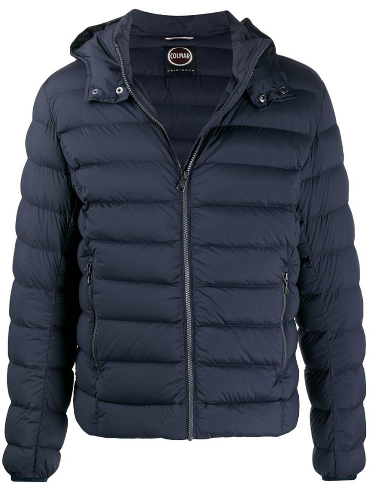 Colmar Quilted Down Jacket - Blue