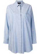 Philipp Plein Short Shirt Dress - Blue