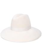 Gigi Burris Millinery Wide Brim Hat - White