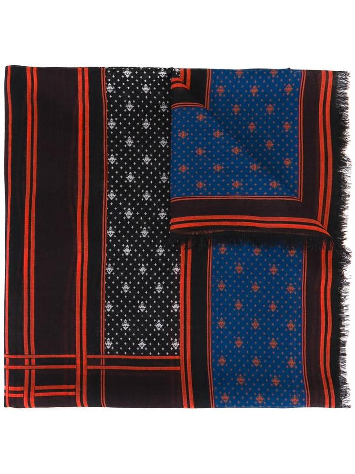 Givenchy Patterned Scarf, Women's, Wool