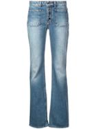 Saint Laurent Bootcut Jeans - Blue