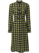 Tomas Maier Puzzle Print Dress - Black