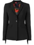 Philipp Plein Fringed Blazer - Black