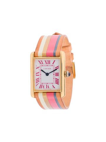 La Californienne White Marie Leather Watch