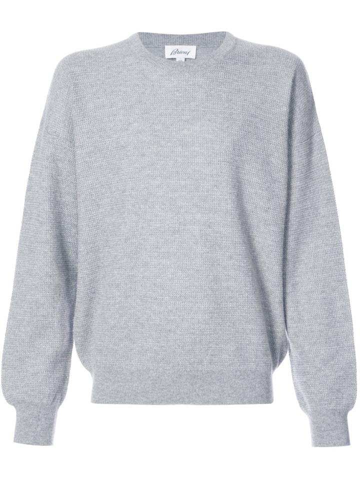 Brioni Crewneck Jumper - Grey