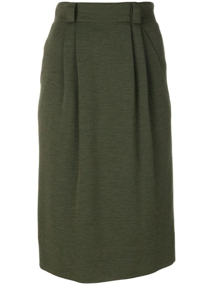 Jean Louis Scherrer Pre-owned Scherrer Skirt - Green