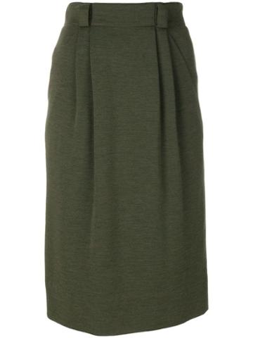 Jean Louis Scherrer Pre-owned Scherrer Skirt - Green