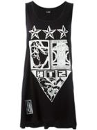 Ktz Devil Print Tank Top - Black