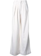 Jay Ahr Pleated Flare Trousers