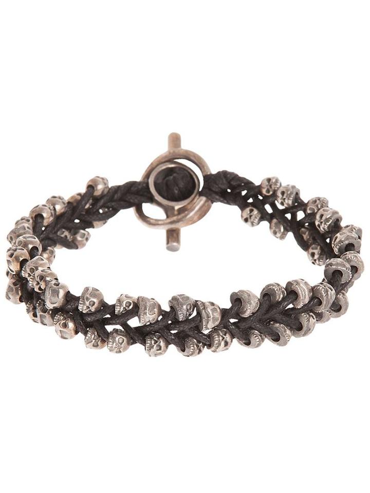 Tobias Wistisen Skull Detail Bracelet