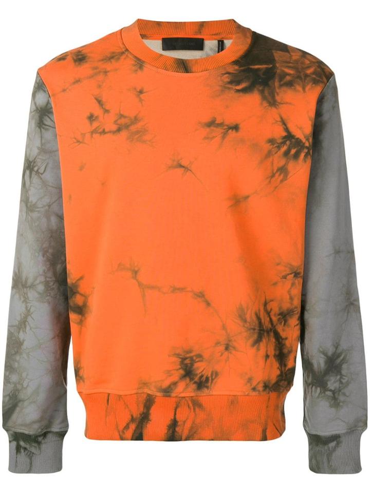 Helmut Lang Tie-dye Sweatshirt - Orange