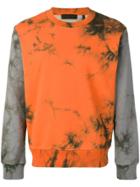 Helmut Lang Tie-dye Sweatshirt - Orange